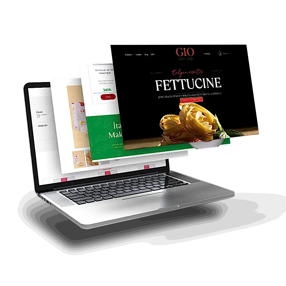 GIO Gusto E-Ticaret Web Sitesi