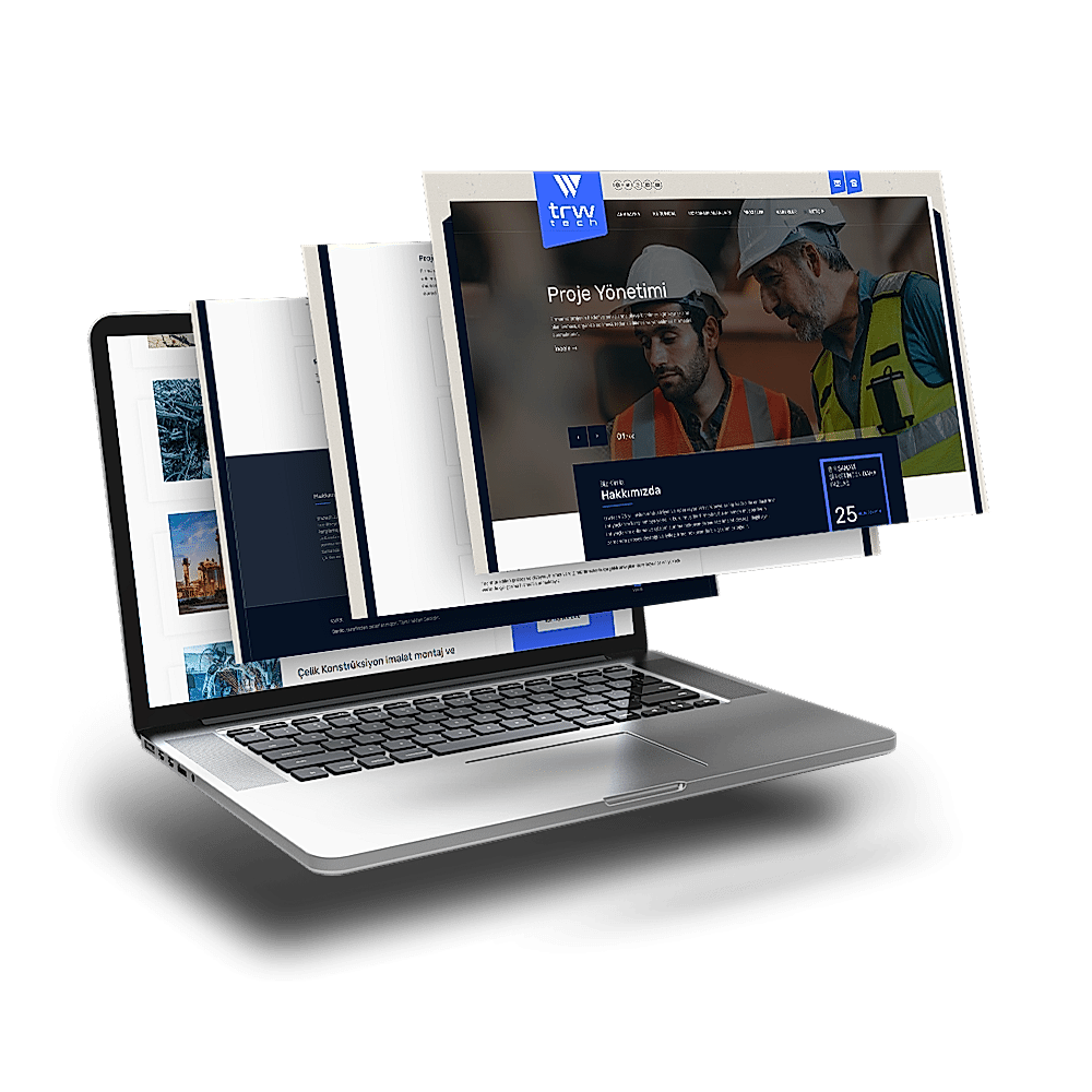 Trwtech için Kurumsal Websitesi