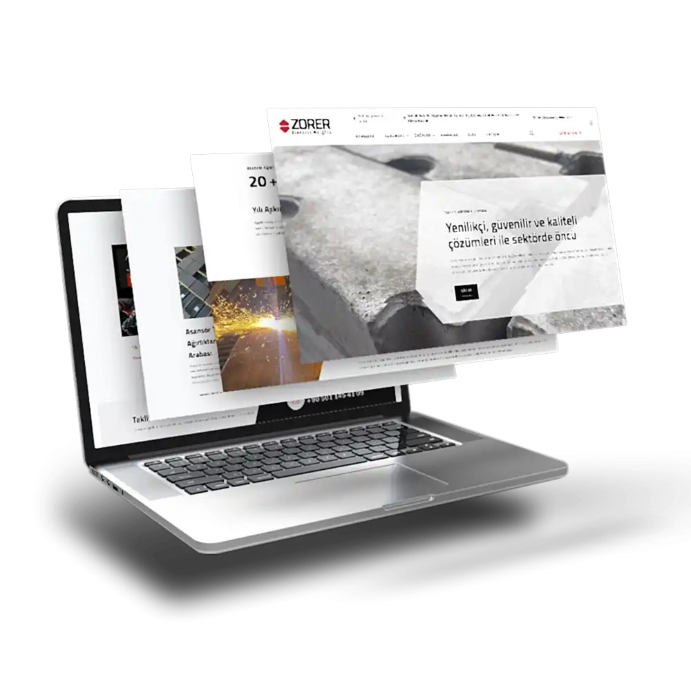 Zorer Asansör Ağırlıkları Web Sitesi
